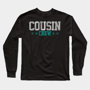 Funny Vintage Cousin Crew Gift Long Sleeve T-Shirt